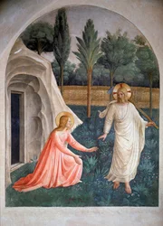 Noli me tangere Sainte Marie Madeleine et le Christ ressuscité (jardinier)