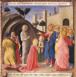 La résurrection de Lazare, Vie du Christ, Armadio degli Argenti