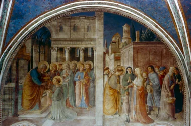 Saint Pierre ordonnant Saint Étienne diacre, milieu du 15ème siècle