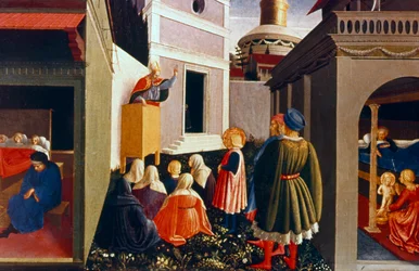 La vocation de Saint Nicolas