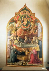 Les funérailles de Saint Jérôme, 1450-60