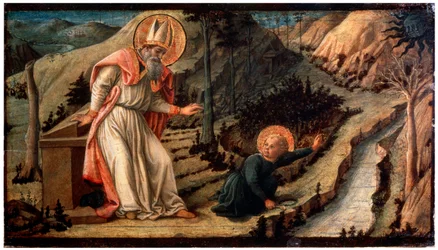 La Vision de Saint Augustin, entre 1452 et 1465