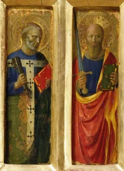 Les apôtres Pierre et Paul du retable de Pérouse, vers 1437