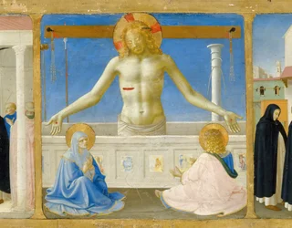La Résurrection, prédelle du retable Le Couronnement de la Vierge, vers 1430