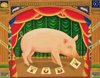 Toby le cochon savant