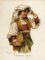 Filles : "Merci, Signora"