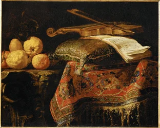Nature Morte : cedrats et violon - Still-life : lemons and violin ...