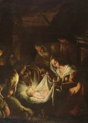 Adoration des bergers, 1588-90