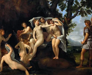 Diane et Actéon, vers 1617