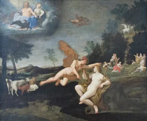 Jupiter envoie Mercure à Apollon