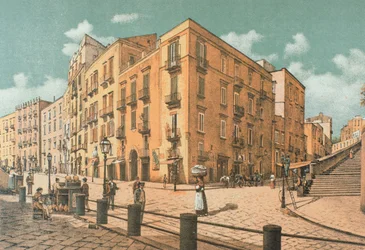 Rue Infrascata, à Naples