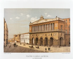 Italie, Naples, Théâtre San Carlo