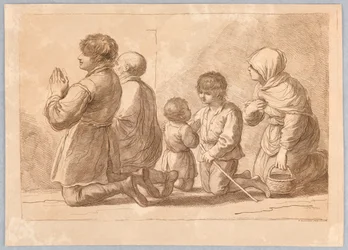 Une famille en prière
