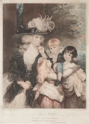 Lady Smith et ses enfants