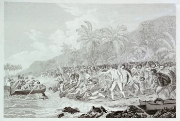 La mort du capitaine Cook, c.1783