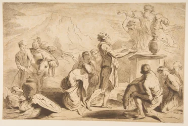 Le Sacrifice de Noé, 1765