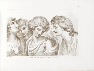 Quatre anges (Ciprianis rudiments of drawing)