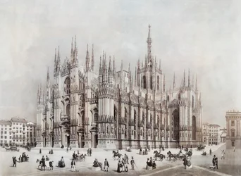 Duomo, ou cathédrale, Milan, Italie