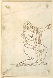 Lucrèce ou Tarquinia se poignardant