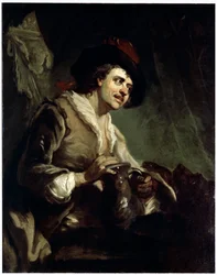 Homme avec une cruche, 18e siècle