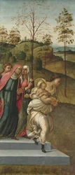 Jean-Baptiste porté à Zacharie, vers 1510