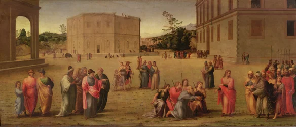 Joseph présente son père et ses frères au pharaon, vers 1515