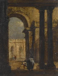 Capriccio : une cour de palais