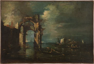Paysage de lagune
