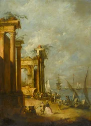 Ruines romaines près du lagon, c.1765-1775