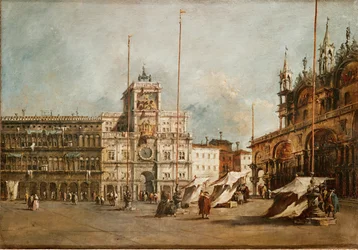 San Marco, Venise, avec la tour de l