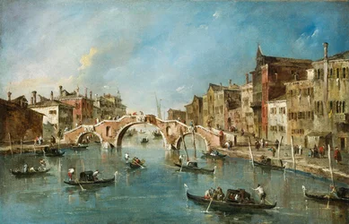 Vue sur le canal Cannaregio, Venise, vers 1775-1780