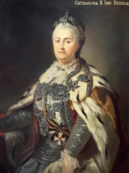 Portrait de Catherine II, également connue sous le nom de Catherine la Grande (Stettin