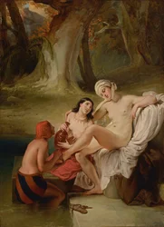 Bethsabée au bain