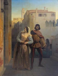 La fuite de Bianca Capello hors de Venise