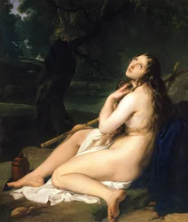Sainte Marie-Madeleine pénitente, par Francesco Hayez (1791-1882)