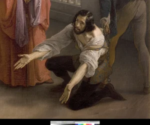 La dernière rencontre entre Jacopo Foscari et sa famille avant l