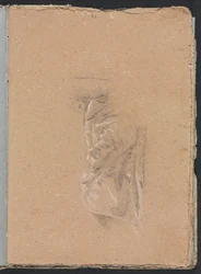 Carnet de croquis de Vérone : Étude de draperie page 41