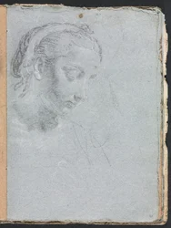 Carnet de croquis de Vérone : Tête et épaules d
