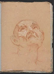 Carnet de croquis de Vérone : Tête d