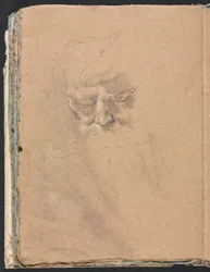 Carnet de croquis de Vérone : Tête d