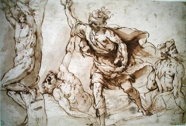 Études pour le Martyre de Saint Sébastien et la Lapidation de Saint Étienne