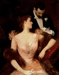 Invitation à la valse, vers 1894 (huile)