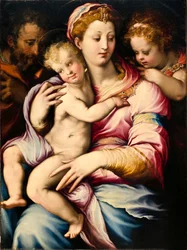 Sainte Famille avec Saint Jean Baptiste