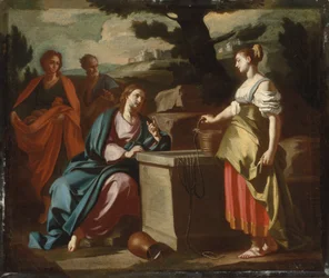 Le Christ et la femme samaritaine au puits