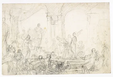 Le roi Salomon et la reine de Saba