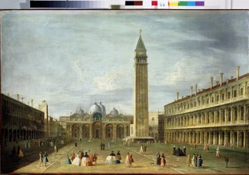 La place Saint Marc à Venise