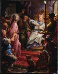 Le Christ devant Caïphe