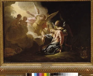 Christ dans les jardins des oliviers