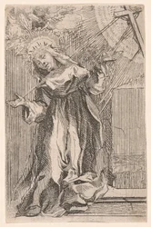 Sainte Catherine de Sienne recevant les stigmates