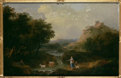 Paysage avec figures